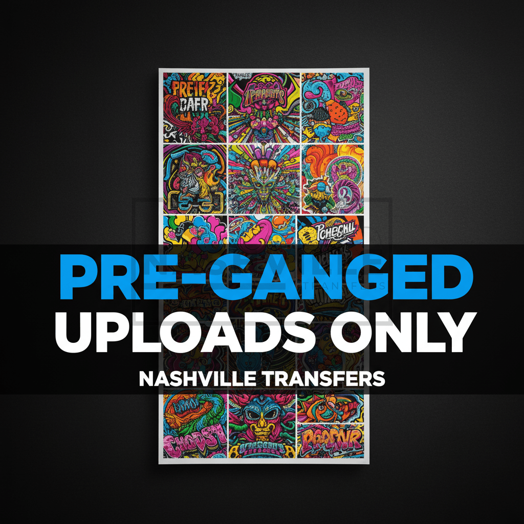 Pre-Ganged Uploads Only - Nashville Transfers