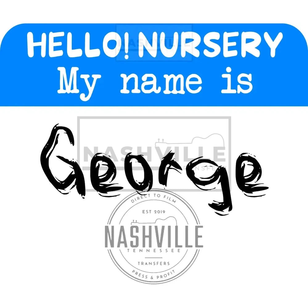 School Personalized Name Transfers.