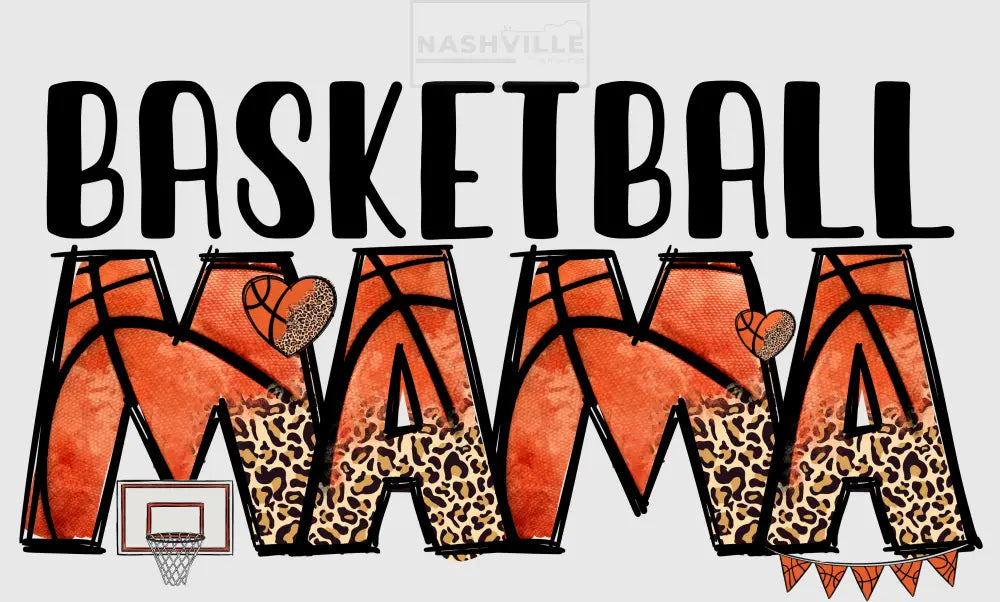 Softball Baseball Football Soccerball Or Basketball Leopard Mama Transfer Basketball