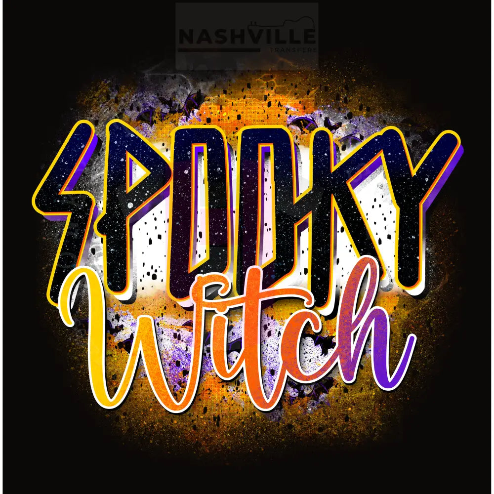 Spooky Dad Witch Momma Mini Kid Or Mama Transfer.