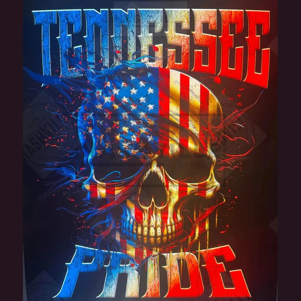 Tennessee Pride Skeletal Transfer.