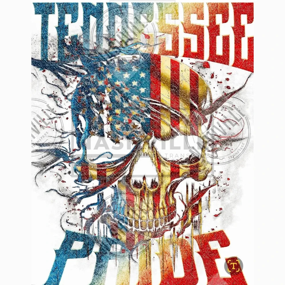 Tennesssee Pride Rasterized Transfer.