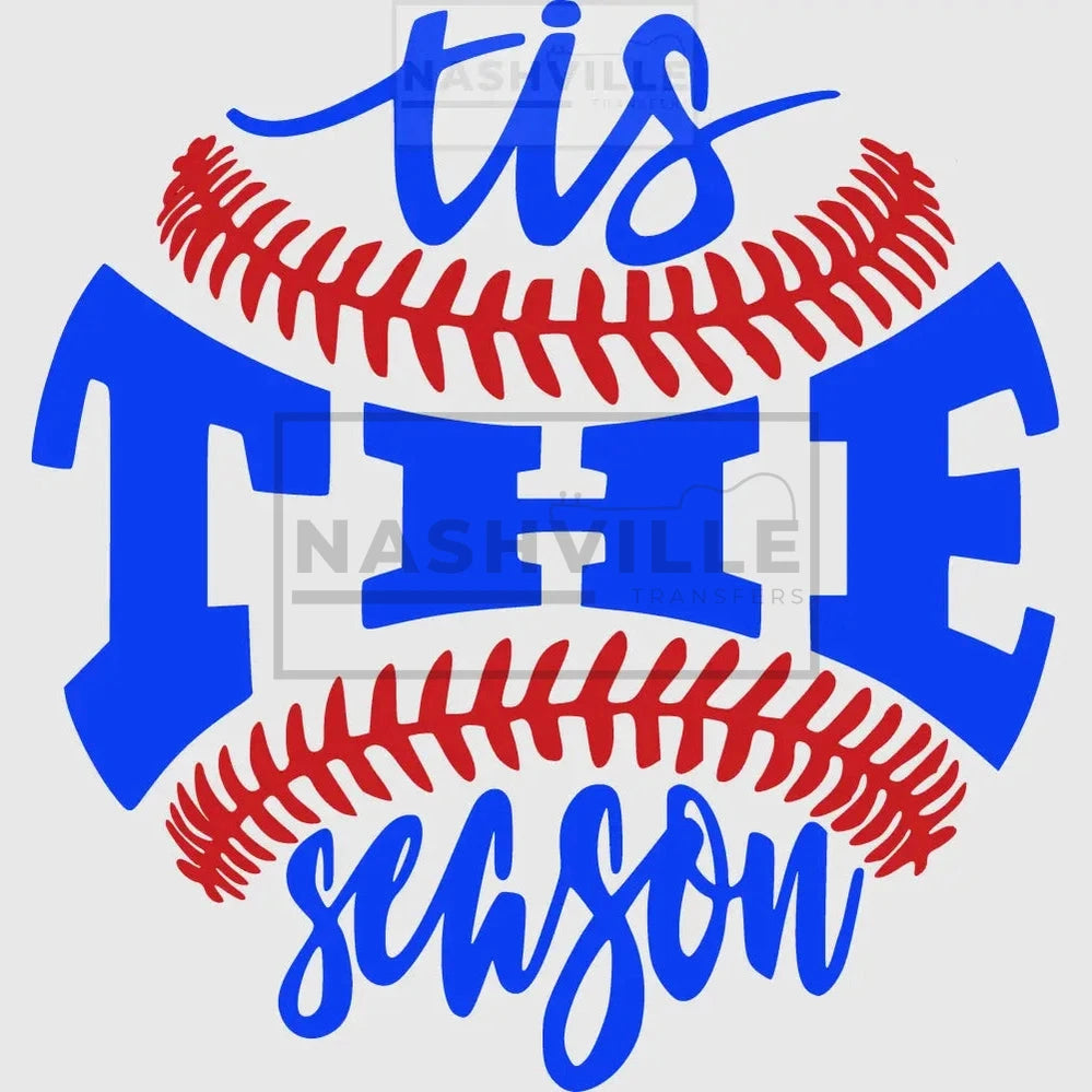 Tis The Season Baseball Transfer.