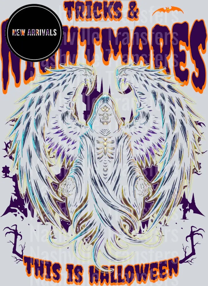 Tricks & Nightmares (all black knockout}