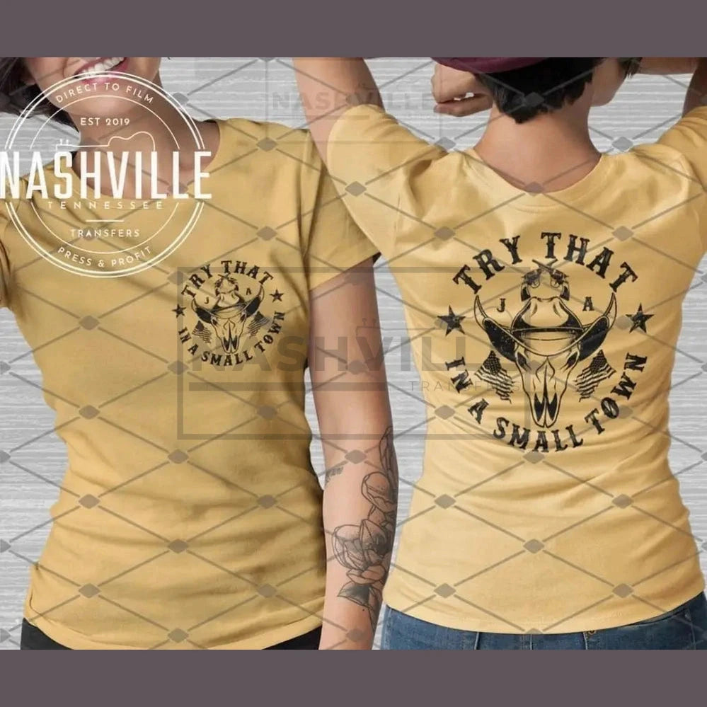 Try That Skull Tee. Tee