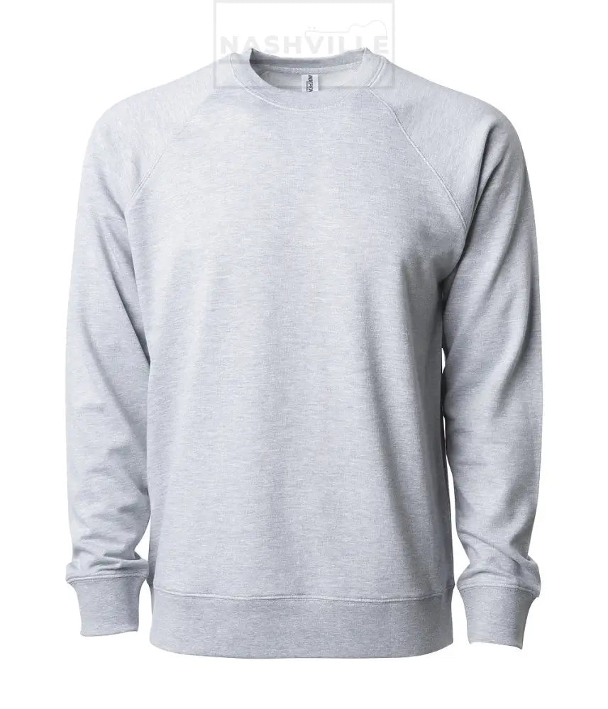 Unisex Lightweight Loopback Terry Crew Gang Sheet