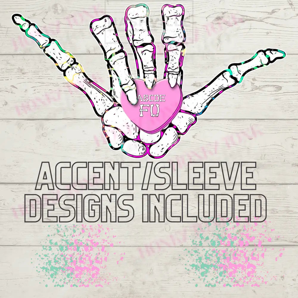 Valentines Skelly Holiday Tee T-Shirt