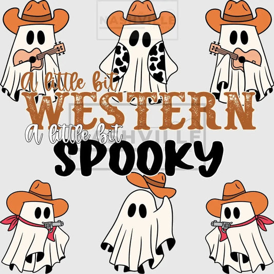 Western Spooky Ghost Transers