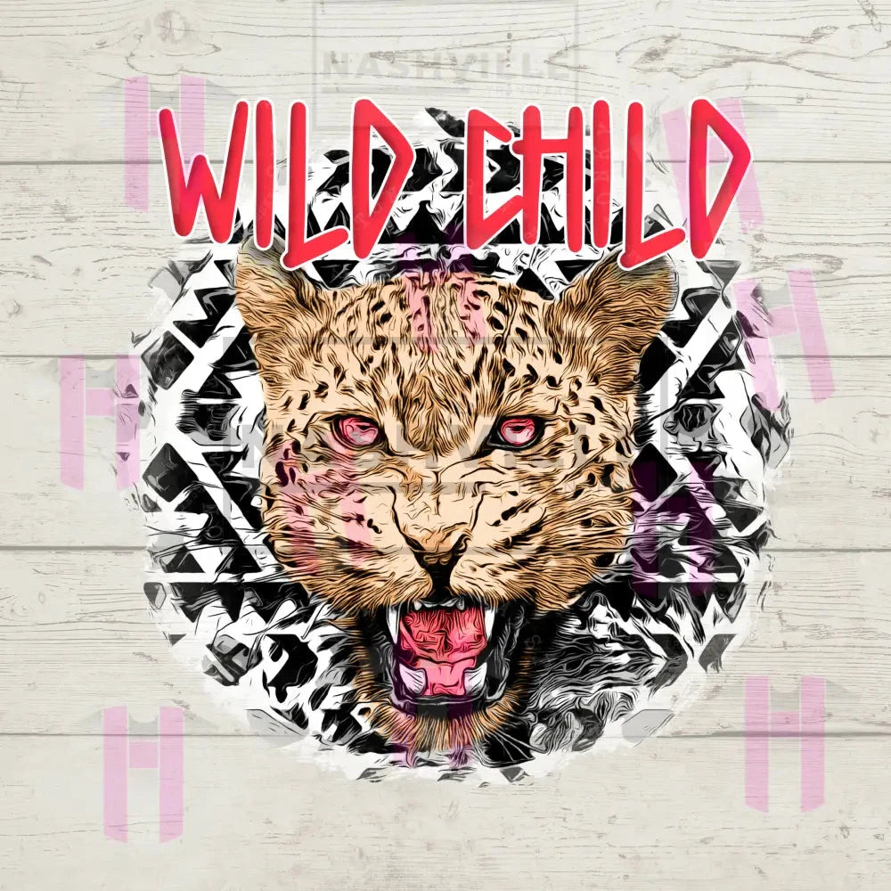 Wild Child Pink Tee T-Shirt