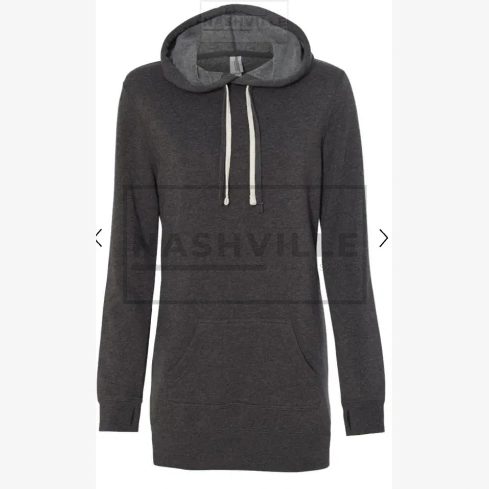 Winged Hooded Sweatshirt Dress