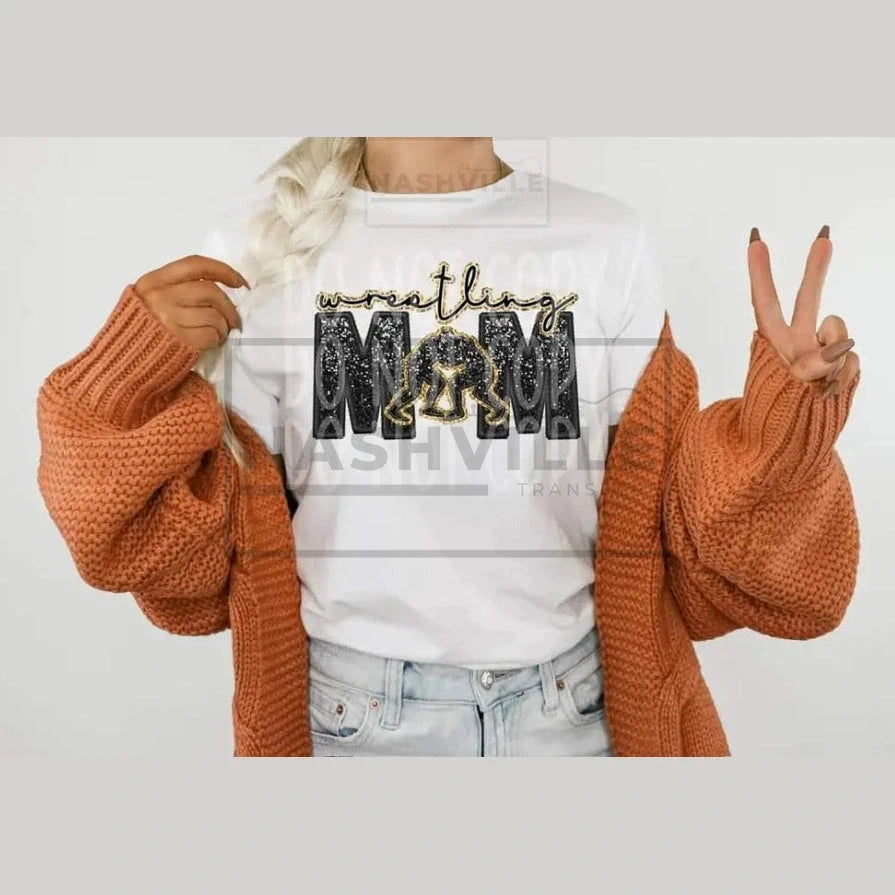 Wrestling Mom Tee.