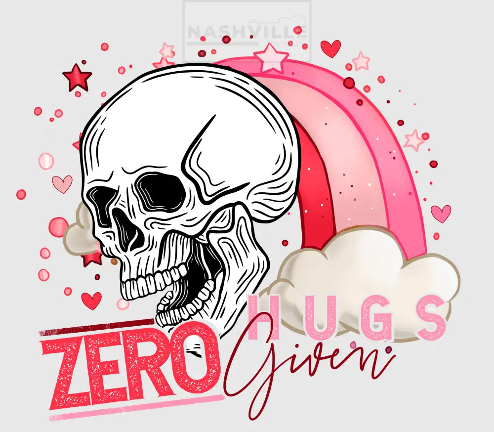 Zero Hugs Given Valentines Holiday Stock Transfer.