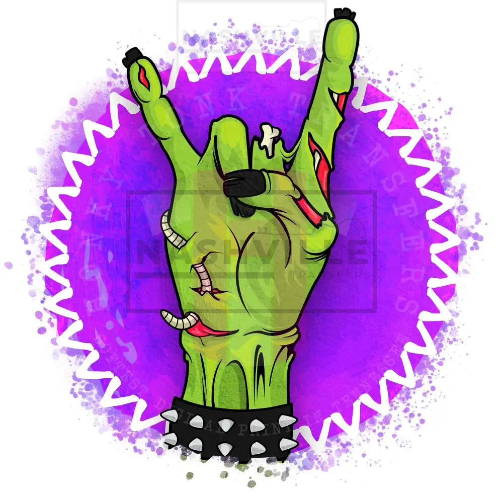 Zombie Halloween Transfer