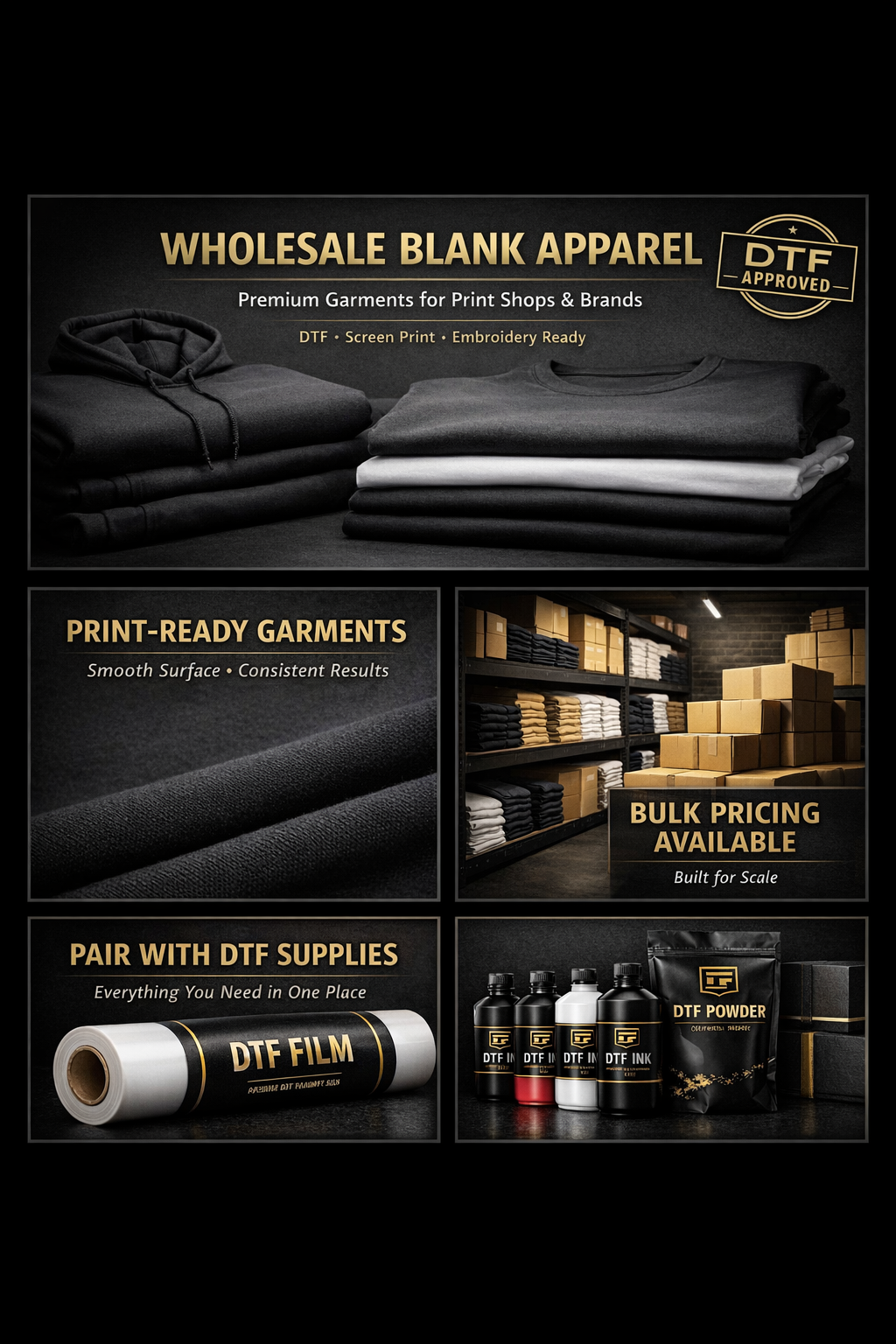 Wholesale Blank Apparel | Bulk T-Shirts, Hoodies & Garments