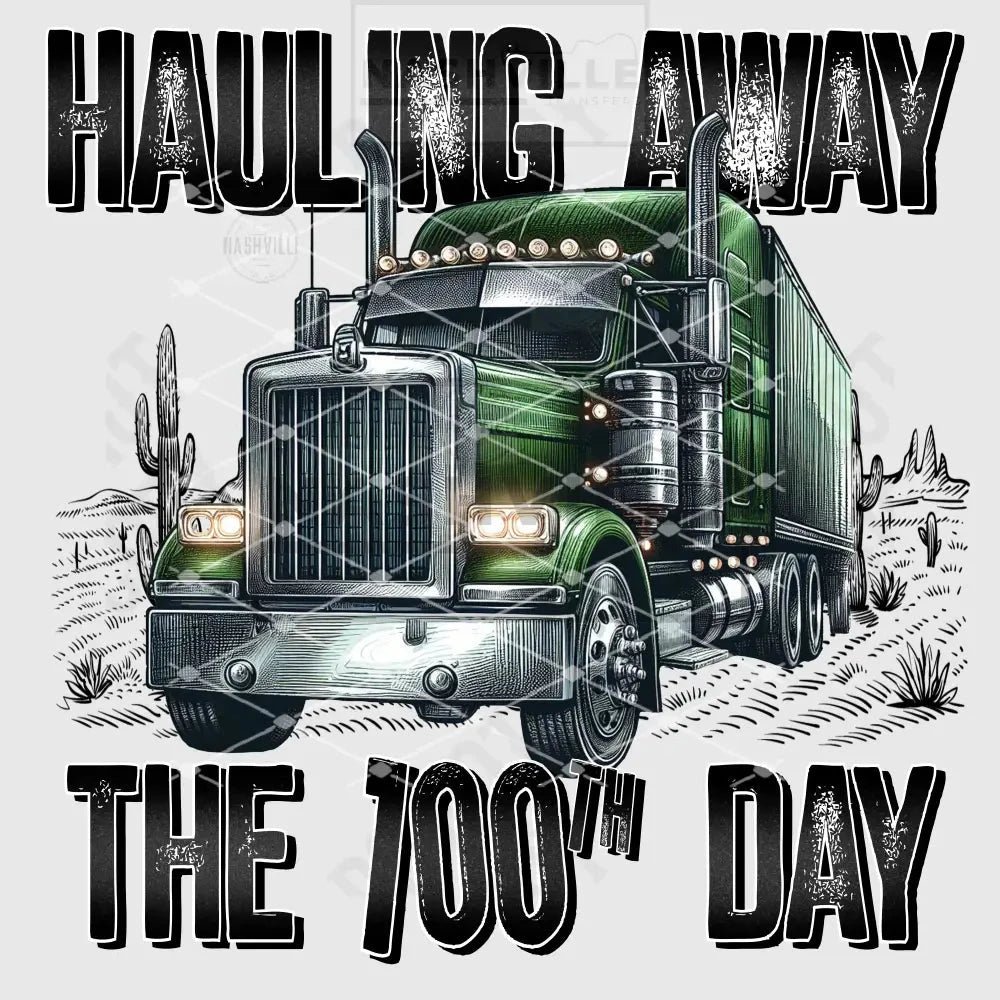 100Th Day Stock Transfers Hauling Away