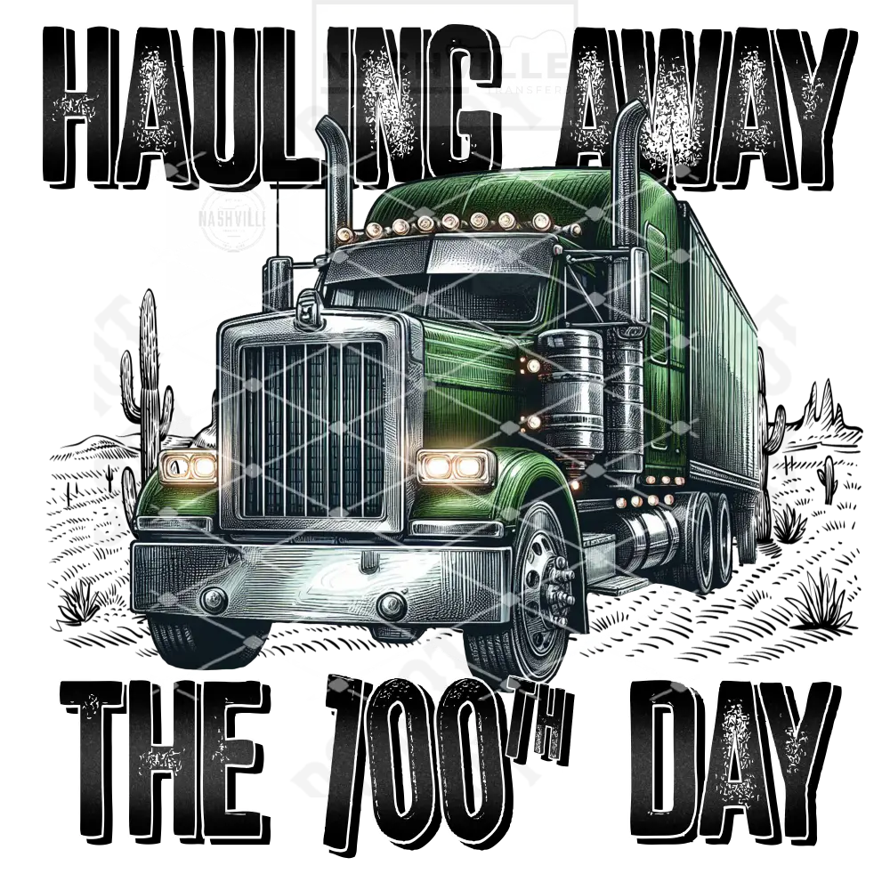 100Th Day Stock Transfers Hauling Away
