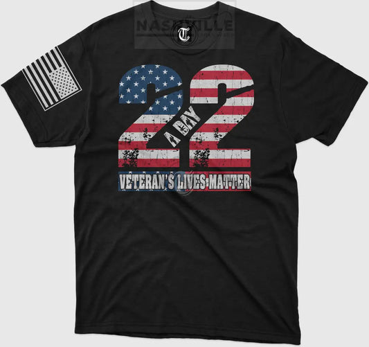 22 A Day. Veterans Lives Matter - Transfer Prints