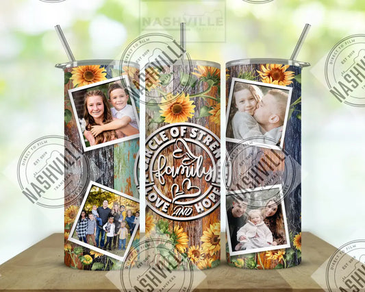 A Circle Of Strength Customizable Tumbler