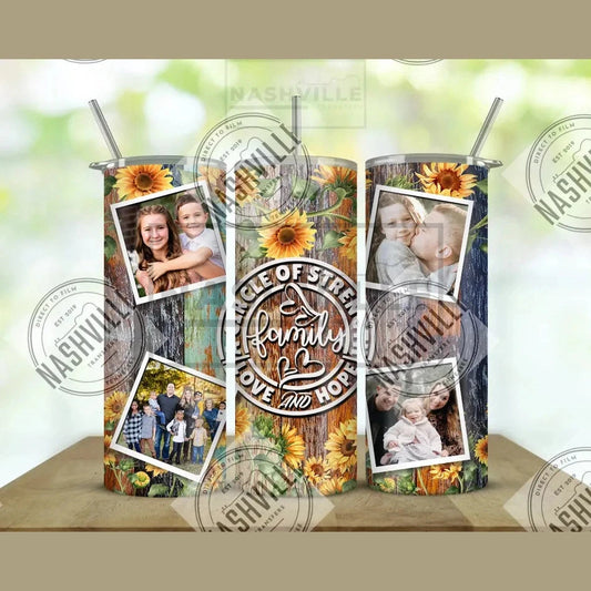 A Circle Of Strength Customizable Tumbler