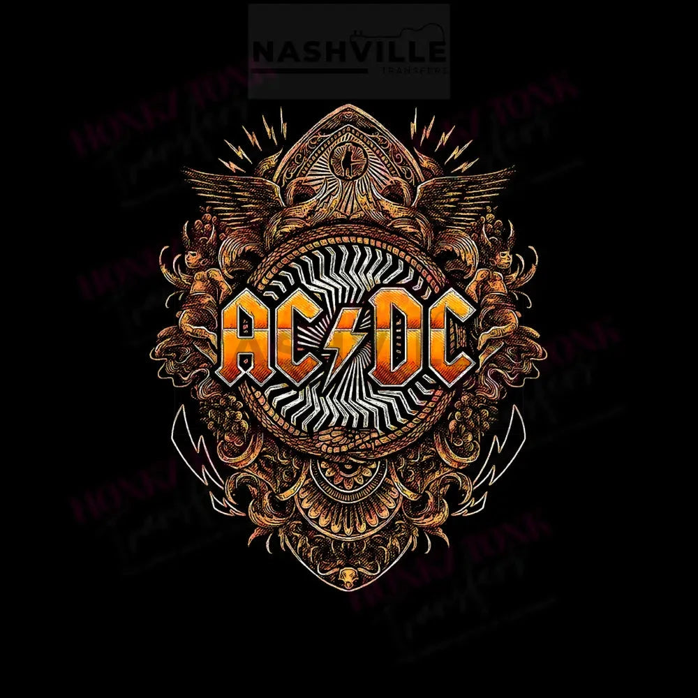Acdc Rasterized Transfer Prints