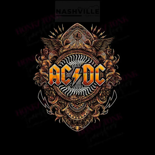 Acdc Rasterized Transfer Prints