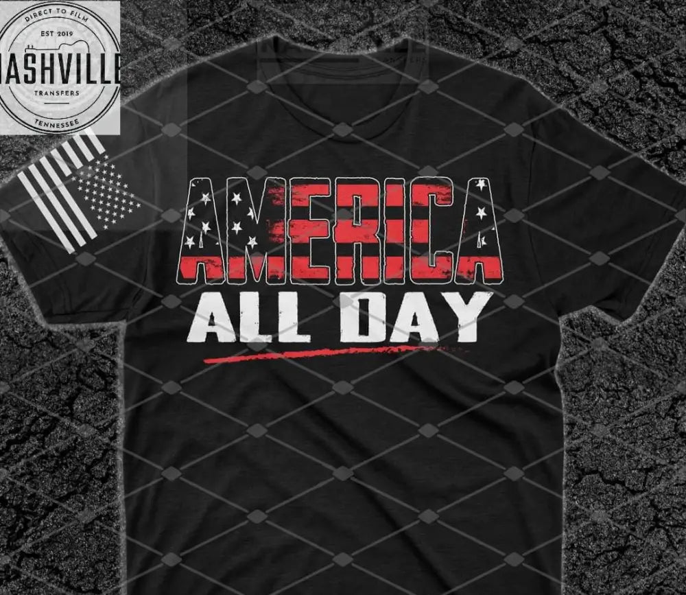 America All Day Tee