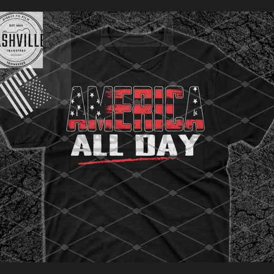 America All Day Tee