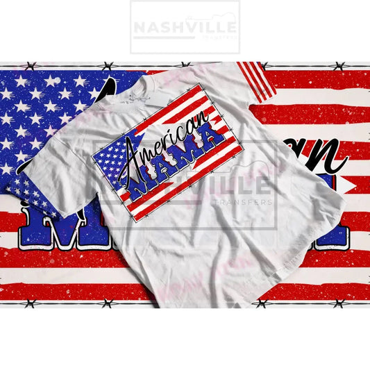 American Mama Flag Tee.