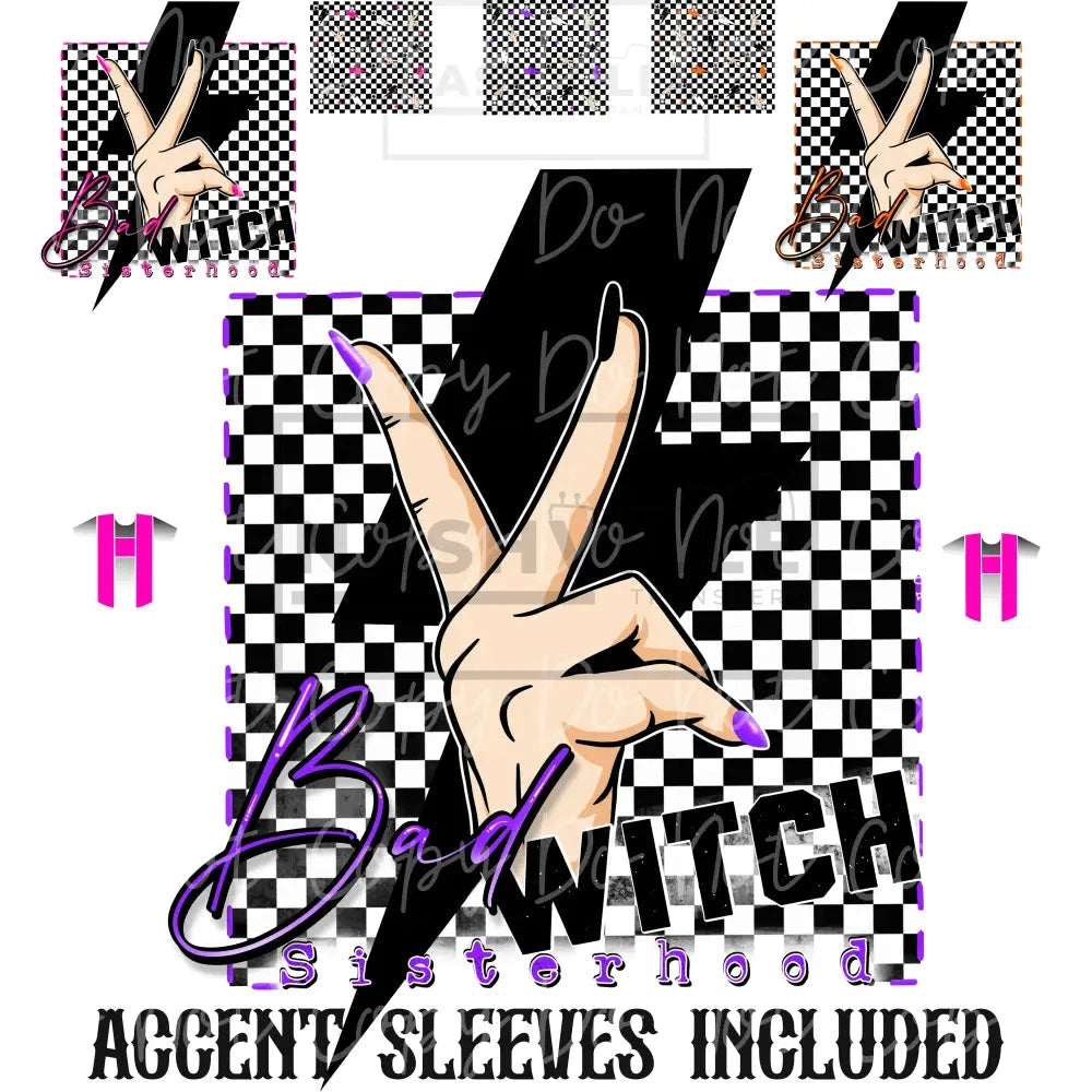 Bad Witch Transfers. Prints