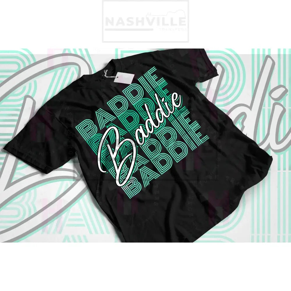 Baddie Tee. Small / Green