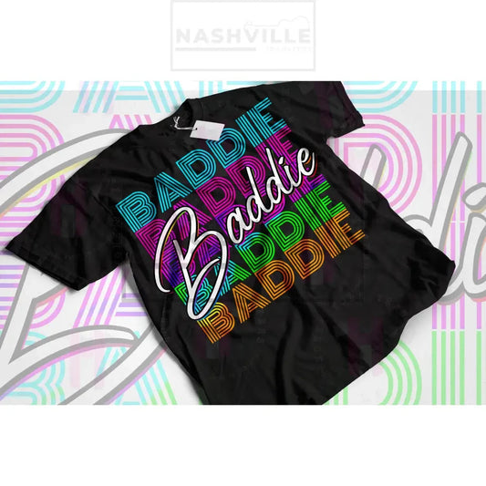 Baddie Tee. Small / Orange