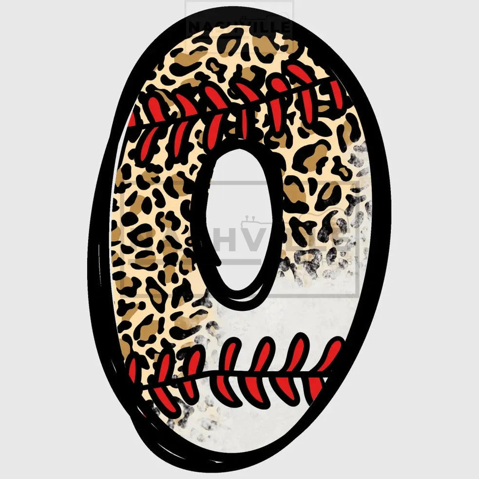 Baseball Numbers 1 - 9 0 Sports
