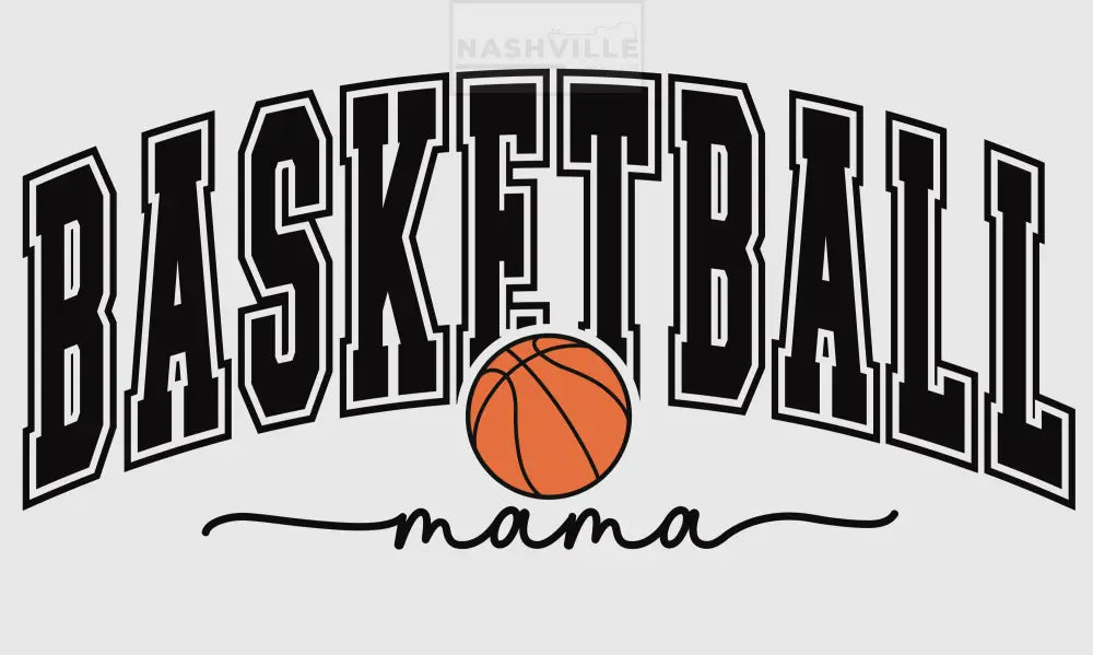 Basketball Mama Transfer Black