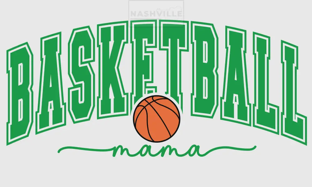 Basketball Mama Transfer Green