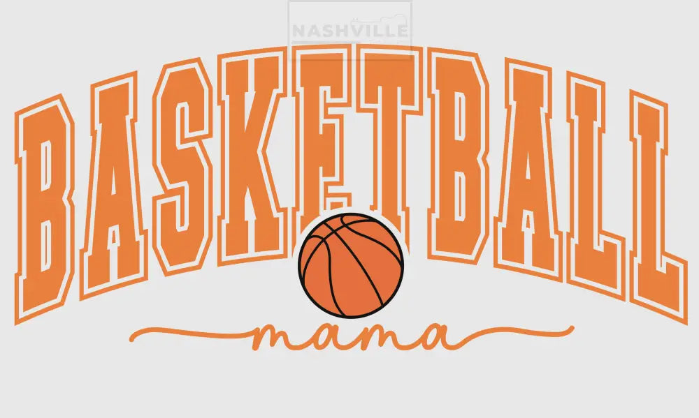 Basketball Mama Transfer Orange