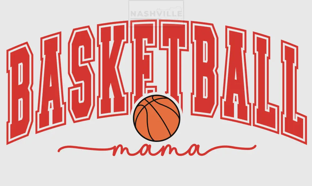 Basketball Mama Transfer Red