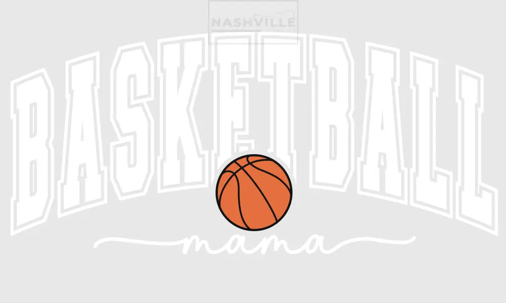 Basketball Mama Transfer White