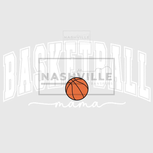 Basketball Mama Transfer White