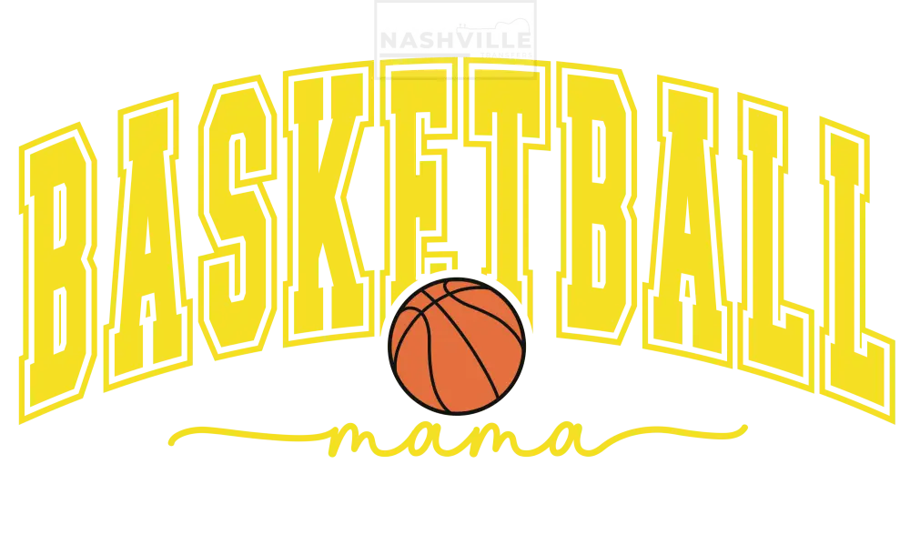 Basketball Mama Transfer Yellow