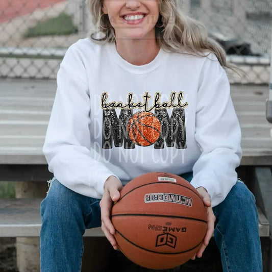Basketball Mom Sweatshirt.