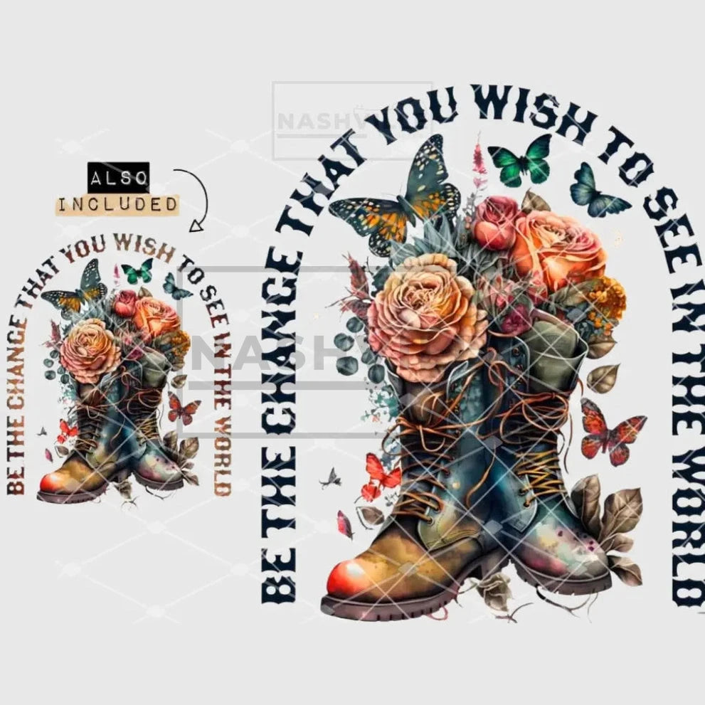 Be The Change Transfer.