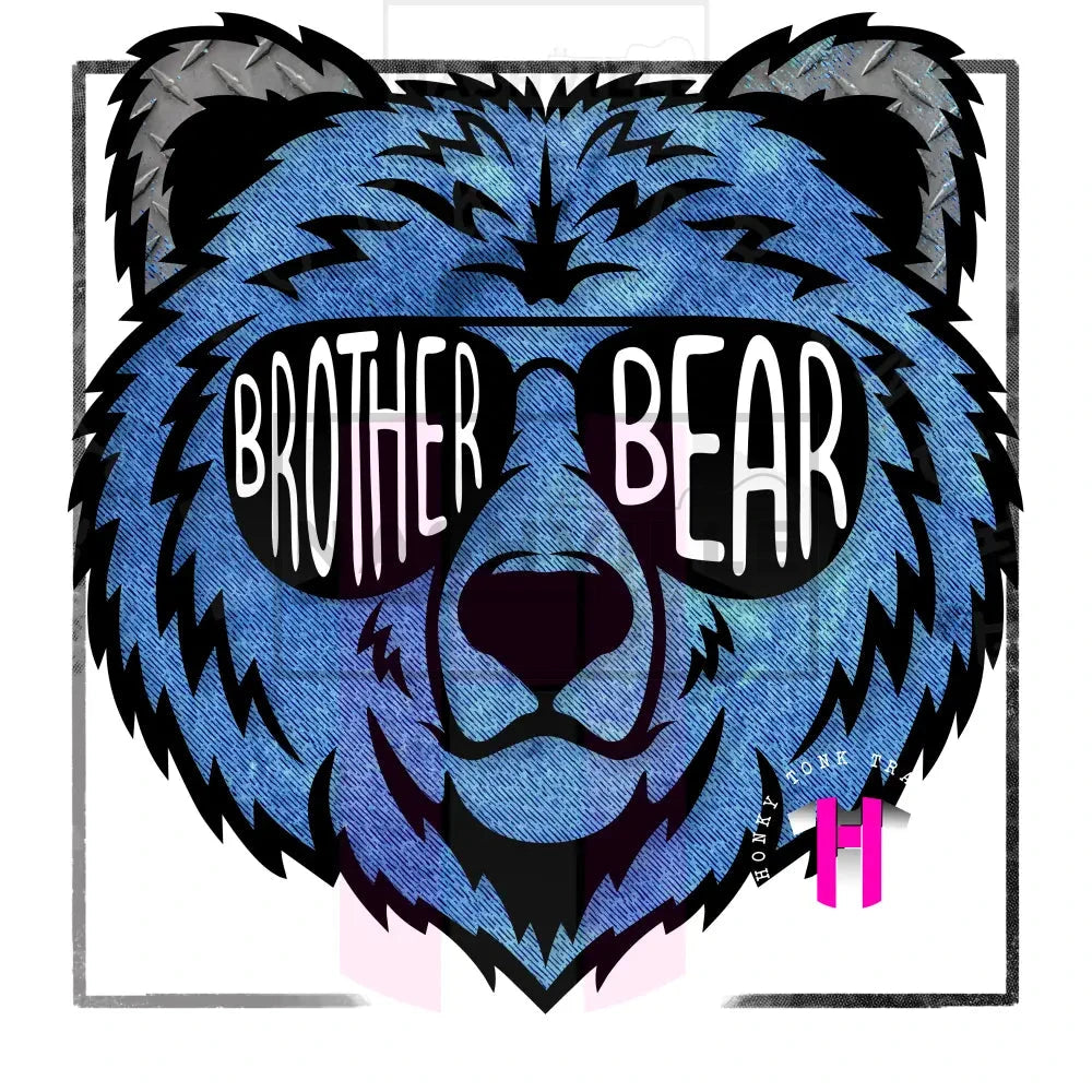 Bear Transfers. Low Heat Traansfer / Brother Prints