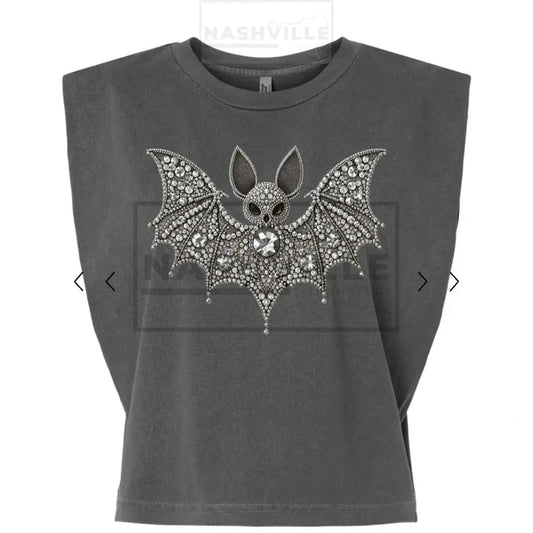 Beautiful Detailed Bat Rocker Tee
