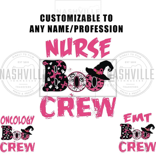 Boo Crew Transfers. Prints