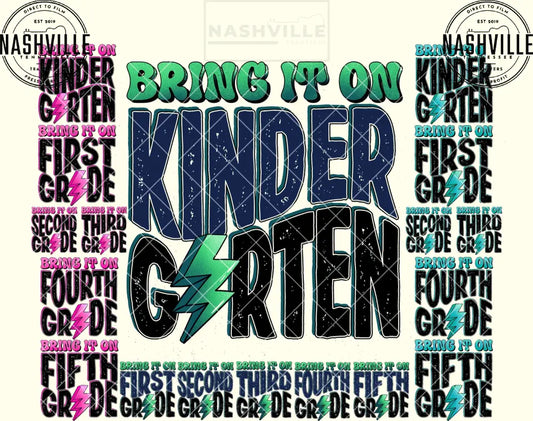 Bring It On! Back To School Transfers. Prints