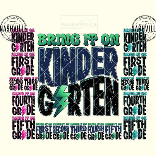 Bring It On! Back To School Transfers. Prints