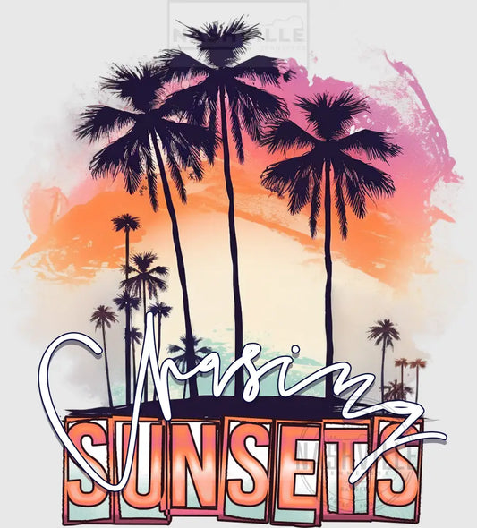 Chasing Sunsets Palm Trees Transfer.