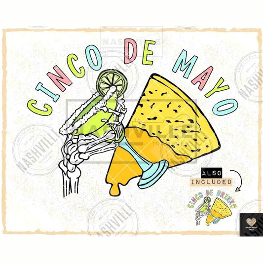 Cinco De Mayo Martini Transfer