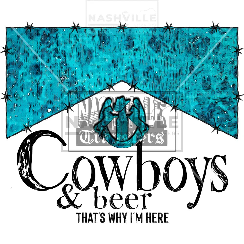 Cowboys Western Stock Transfer Low Heat / Horseshoe