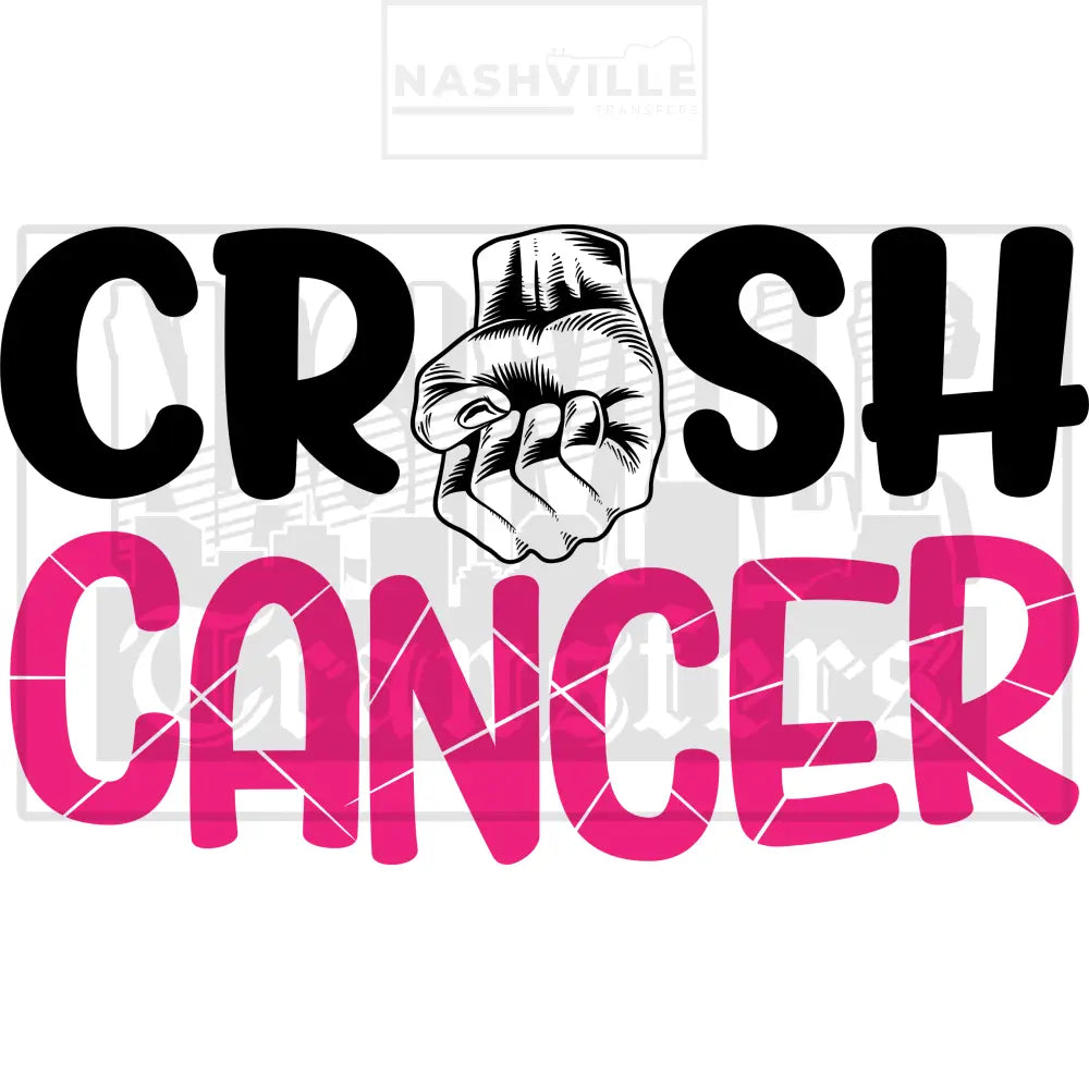 Crush Cancer October Awareness Transfer.